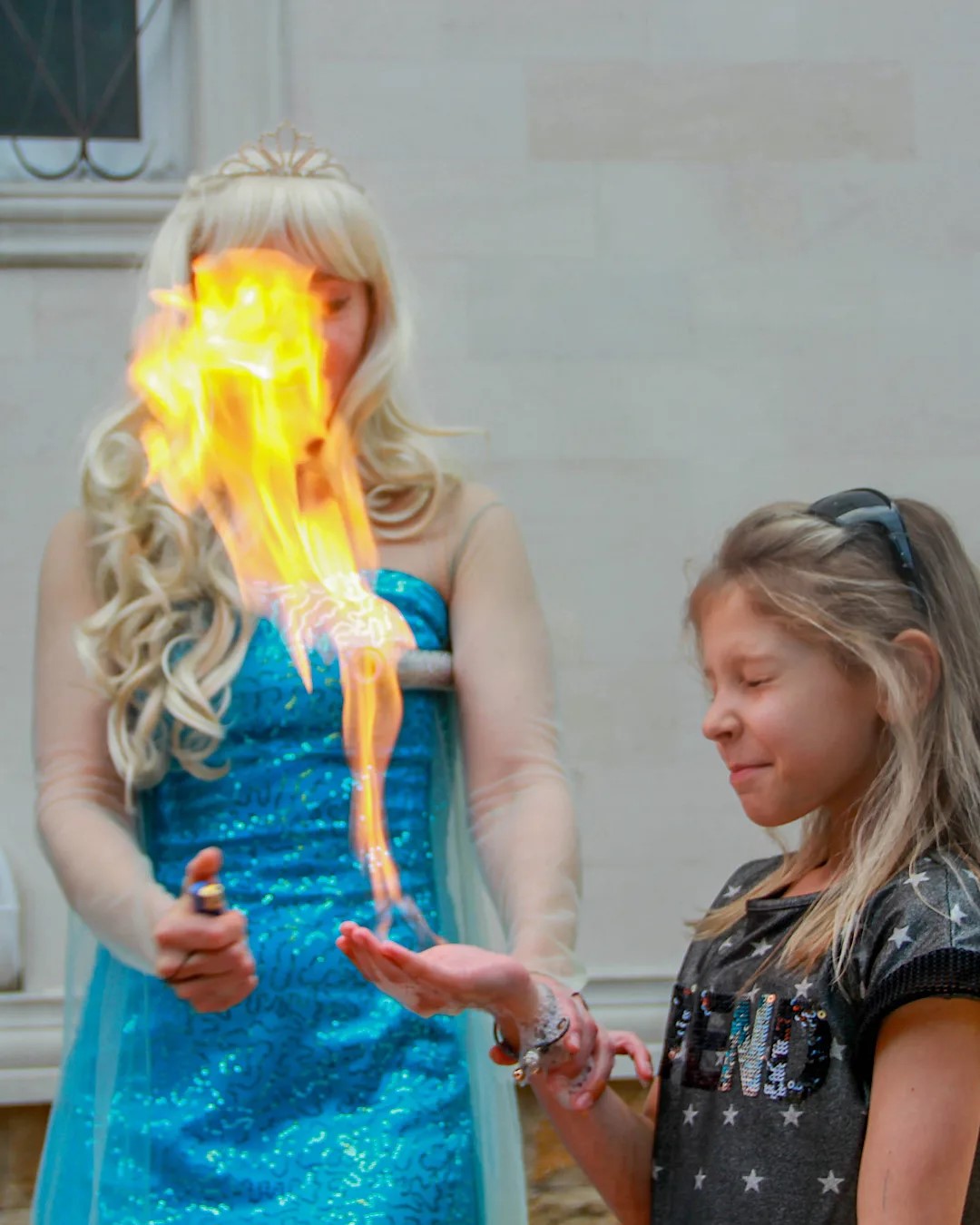 Шоу мыльных пузырей