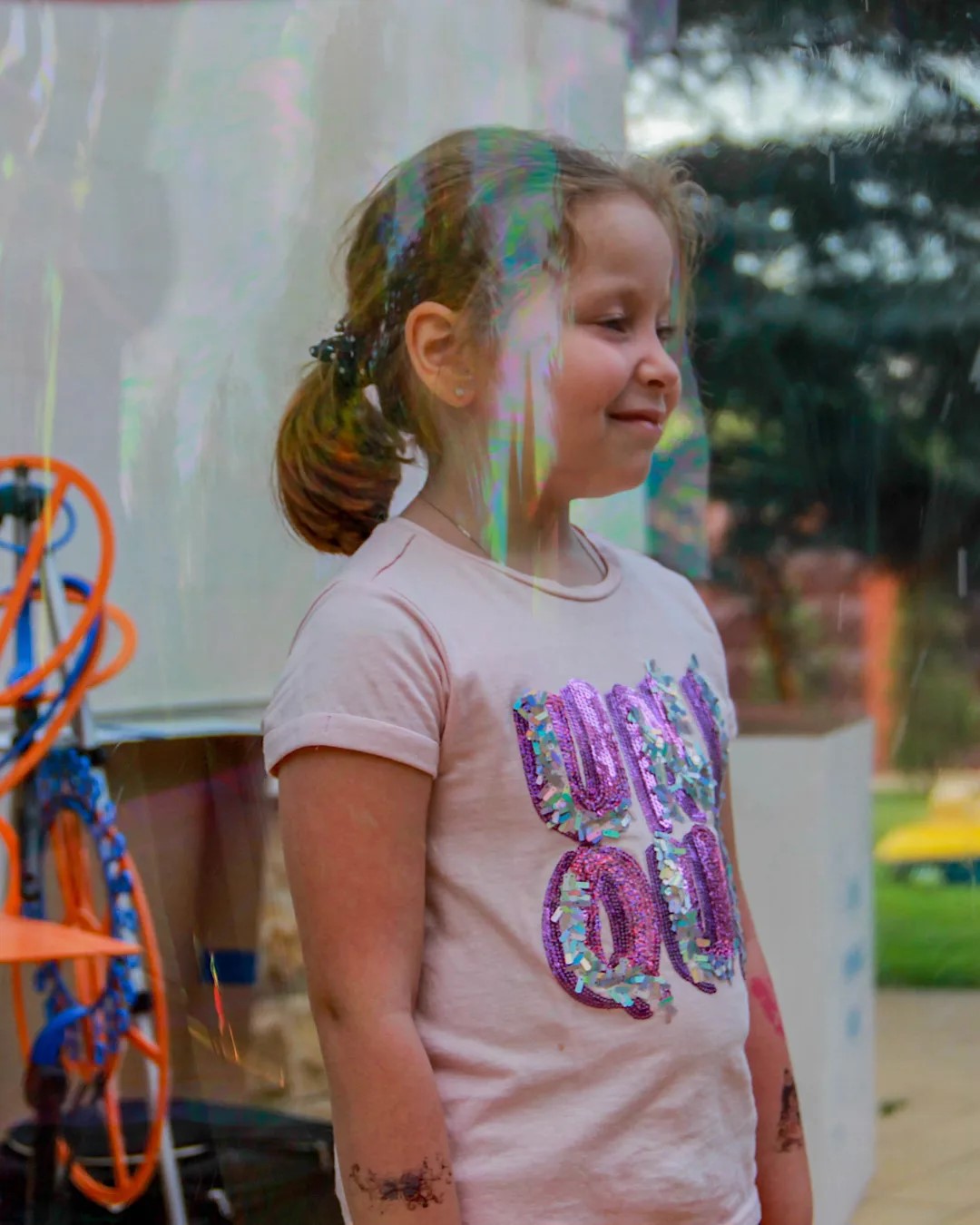 Шоу мыльных пузырей